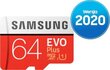 Atminties kortelė Samsung EVO Plus microSD 2020 64 GB kaina ir informacija | Atminties kortelės fotoaparatams, kameroms | pigu.lt