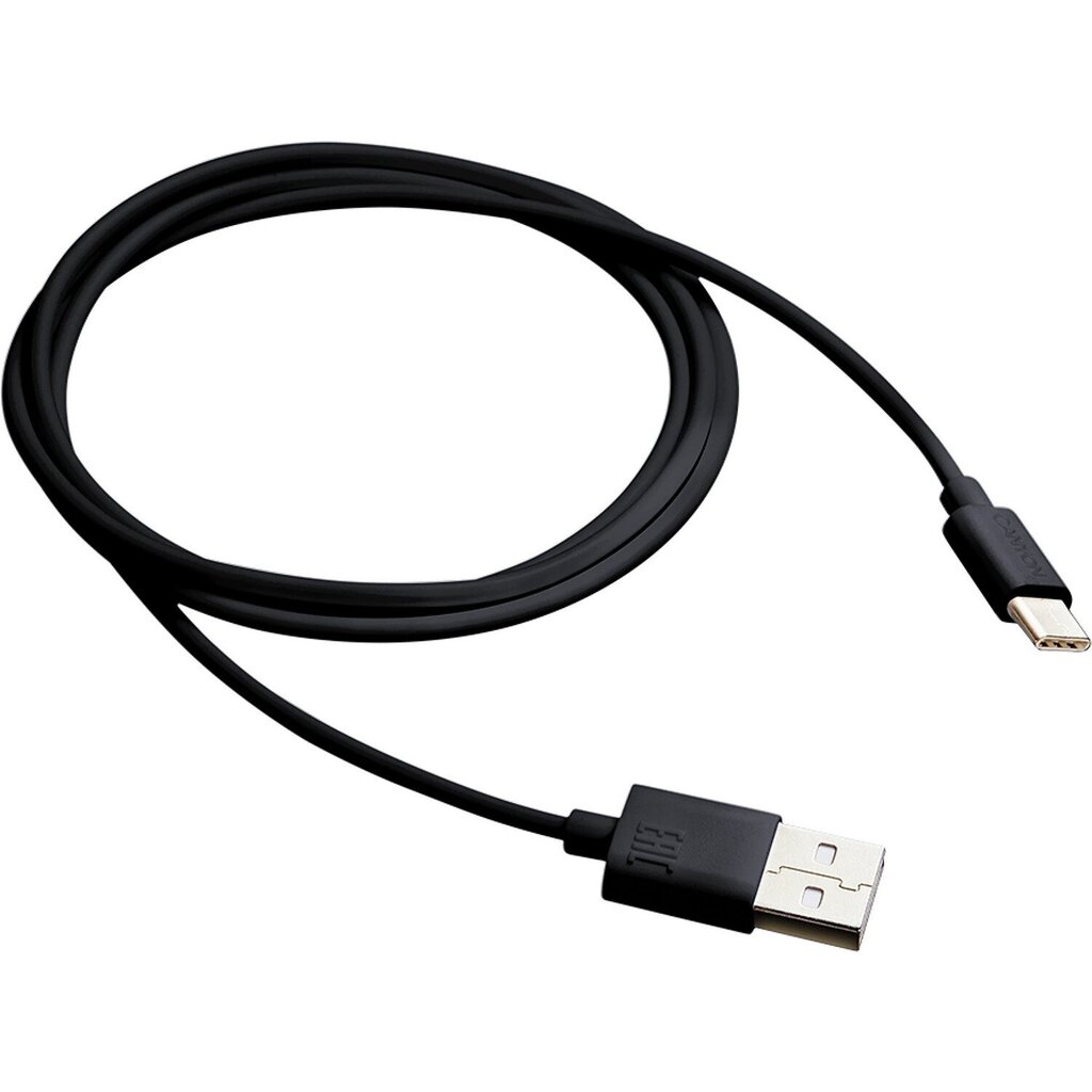 Canyon Universal TYPE C USB STANDARD CABLE, LENGTH 1M Black kaina ir informacija | Laidai telefonams | pigu.lt