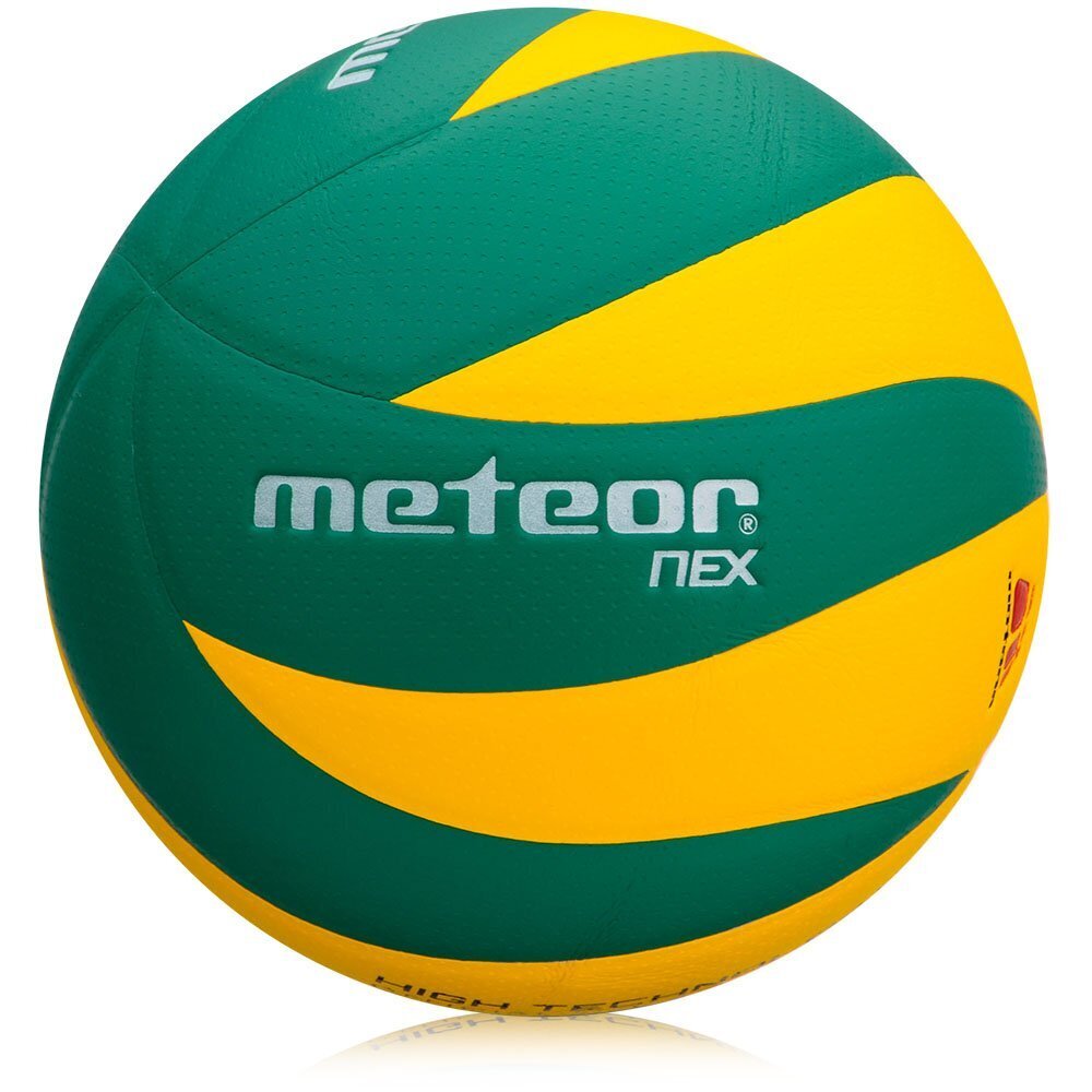 Tinklinio kamuolys Meteor Nex, 5 dydis, žalias kaina ir informacija | Tinklinio kamuoliai | pigu.lt