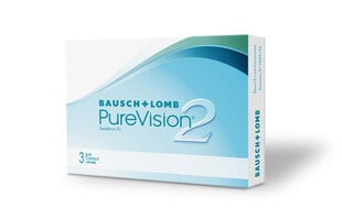 Pure Vision 2HD kontaktiniai lęšiai 8.60, 3 vnt. kaina ir informacija | Kontaktiniai lęšiai | pigu.lt
