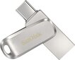 SanDisk Ultra Dual Drive Luxe USB Type-C 512GB - 150MB/s, USB 3.1 Gen 1 цена и информация | USB laikmenos | pigu.lt