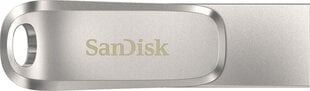 SanDisk Ultra Dual Drive Luxe USB Type-C 512GB - 150MB/s, USB 3.1 Gen 1 kaina ir informacija | USB laikmenos | pigu.lt