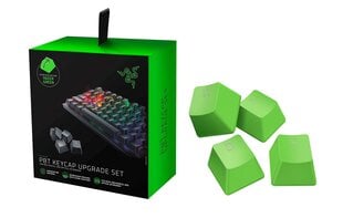 Кнопки клавиатуры Razer PBT Keycap Upgrade Set, зеленыe цена и информация | Клавиатуры | pigu.lt