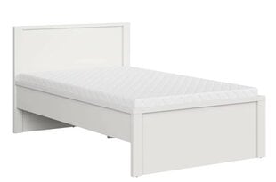 Lova BRW Kaspian T 120x200cm, balta kaina ir informacija | Lovos | pigu.lt