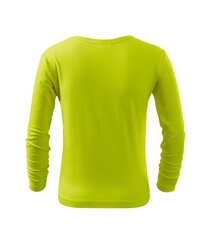 Fit-T LS футболка детская lime punch цена и информация | Рубашки для девочек | pigu.lt