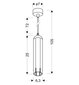 Candellux pakabinamas šviestuvas 31-77684 kaina ir informacija | Pakabinami šviestuvai | pigu.lt