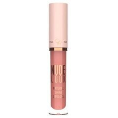 Lūpų blizgesys Golden Rose Nude Look Natural Shine 03 Colar Nude, 4,5 g kaina ir informacija | Lūpų dažai, blizgiai, balzamai, vazelinai | pigu.lt