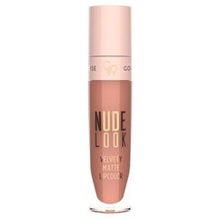 Жидкая помада Golden Rose Nude Look Velvety Matte 5,5 мл, 02 Peachy Nude цена и информация | Помады, бальзамы, блеск для губ | pigu.lt