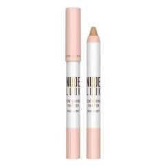 Контурный карандаш для лица Golden Rose Nude Look Contouring 4 г цена и информация | Пудры, базы под макияж | pigu.lt