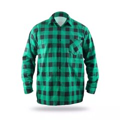 Flaneliniai marškinėliai žalias Dedra цена и информация | Рабочая одежда | pigu.lt