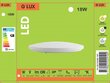 LED Šviestuvas G.LUX GR-LED-ROUND-18W kaina ir informacija | Lubiniai šviestuvai | pigu.lt