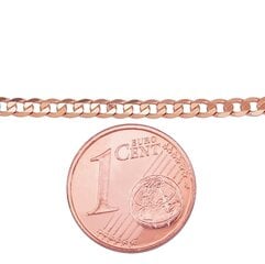 Золотая цепочка Картье 2.3 мм , алмазная обработка граней цена и информация | Украшения на шею | pigu.lt