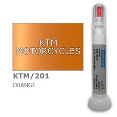 Карандаш-корректор для устранения царапин KTM MOTORCYCLES KTM/201 - ORANGE 12 ml цена и информация | Автомобильная краска | pigu.lt