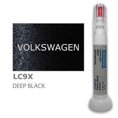 Карандаш-корректор для устранения царапин VOLKSWAGEN LC9X - DEEP BLACK 12 ml цена и информация | Автомобильная краска | pigu.lt