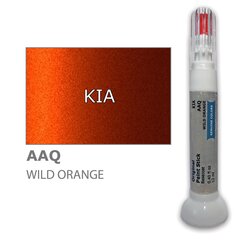 Dažų korektorius įbrėžimų taisymui KIA AAQ - WILD ORANGE 12 ml kaina ir informacija | Automobiliniai dažai | pigu.lt