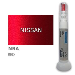 Карандаш-корректор для устранения царапин NISSAN NBA - RED 12 ml цена и информация | Автомобильная краска | pigu.lt