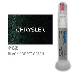 Dažų korektorius įbrėžimų taisymui CHRYSLER PGZ - BLACK FOREST GREEN 12 ml kaina ir informacija | Automobiliniai dažai | pigu.lt