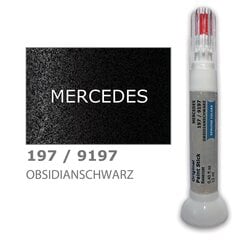 Карандаш-корректор для устранения царапин MERCEDES 9197 - OBSIDIANSCHWARZ 12 ml цена и информация | Автомобильная краска | pigu.lt