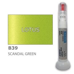 Dažų korektorius įbrėžimų taisymui LOTUS B39 - SCANDAL GREEN 12 ml kaina ir informacija | Automobiliniai dažai | pigu.lt