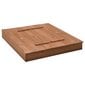 Smėlio dėžė, 95x90x15cm, eglės mediena цена и информация | Smėlio dėžės, smėlis | pigu.lt
