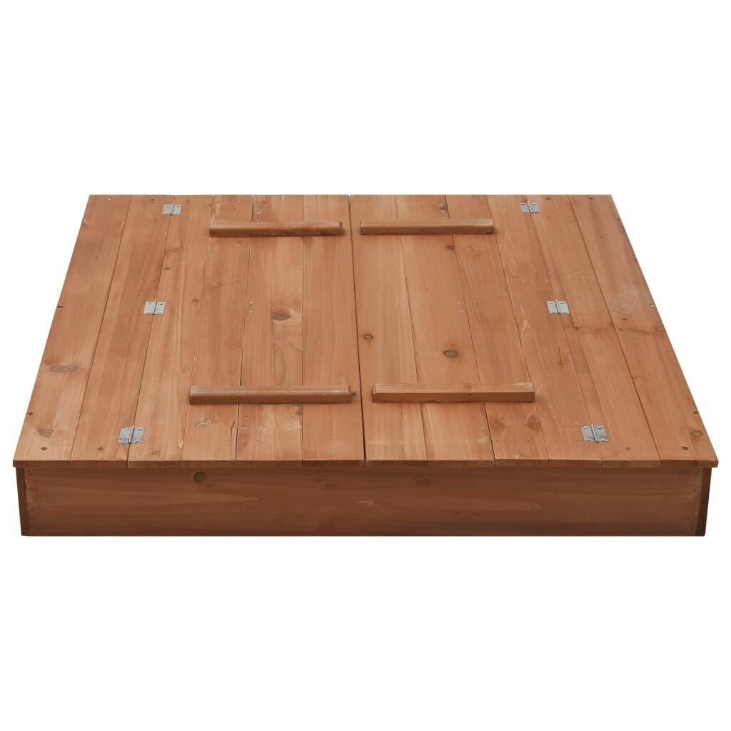 Smėlio dėžė, 95x90x15cm, eglės mediena цена и информация | Smėlio dėžės, smėlis | pigu.lt