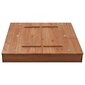 Smėlio dėžė, 95x90x15cm, eglės mediena kaina ir informacija | Smėlio dėžės, smėlis | pigu.lt