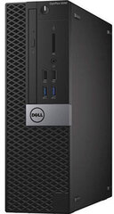 Dell 5040 SFF i7-6700 4GB 960GB SSD 2TB HDD GT710 2GB DVD-RW Windows 10 Professional kaina ir informacija | Stacionarūs kompiuteriai | pigu.lt