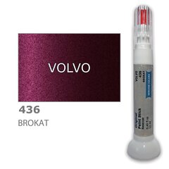 Карандаш-корректор для устранения царапин VOLVO 436 - BROKAT 12 ml цена и информация | Автомобильная краска | pigu.lt