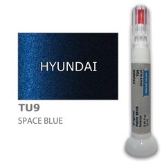 Dažų korektorius įbrėžimų taisymui HYUNDAI TU9 - SPACE BLUE 12 ml kaina ir informacija | Automobiliniai dažai | pigu.lt