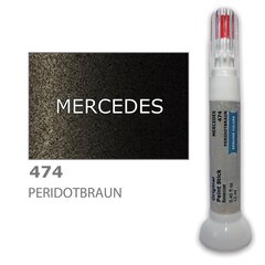 Карандаш-корректор для устранения царапин MERCEDES 474 - PERIDOTBRAUN 12 ml цена и информация | Автомобильная краска | pigu.lt