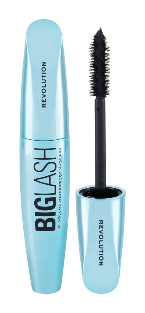 Vandeniui atsparus blakstienų tušas Makeup Revolution Big Lash Waterproof Volume, 8 g цена и информация | Akių šešėliai, pieštukai, blakstienų tušai, serumai | pigu.lt