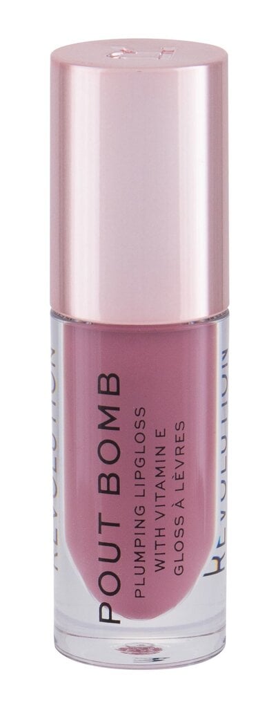 Lūpų blizgis Makeup Revolution Pout Bomb Sauce, 4.6 ml kaina ir informacija | Lūpų dažai, blizgiai, balzamai, vazelinai | pigu.lt