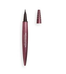 Skystas akių kontūro apvadas Makeup Revolution London Renaissance Flick 0.8 g, Brown цена и информация | Тушь, средства для роста ресниц, тени для век, карандаши для глаз | pigu.lt