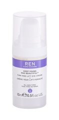 Увлажняющий крем для глаз Ren Clean Skincare Keep Young and Beautiful Firm and Lift 15 мл цена и информация | Сыворотки, кремы для век | pigu.lt