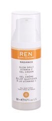 Увлажняющий крем для лица Ren Clean Skincare Glow Daily Vitamin C 50 мл цена и информация | Кремы для лица | pigu.lt