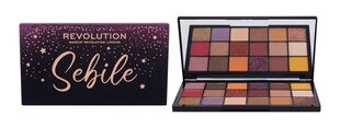 Akių šešėlių paletė Makeup Revolution London Sebile, 18 g, Night 2 Night kaina ir informacija | Akių šešėliai, pieštukai, blakstienų tušai, serumai | pigu.lt