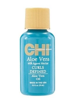 Разглаживающее масло для вьющихся волос Farouk CHI Aloe Vera 15 мл цена и информация | Средства для укрепления волос | pigu.lt
