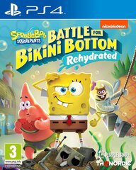 Spongebob SquarePants: Battle for Bikini Bottom - Rehydrated PS4 kaina ir informacija | Kompiuteriniai žaidimai | pigu.lt