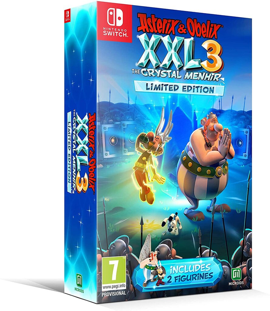 Asterix & Obelix XXL 3: The Crystal Menhir Limited Edition NSW цена и информация | Kompiuteriniai žaidimai | pigu.lt