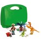 70108 PLAYMOBIL® Dinos Dinozaurų lagaminėlis kaina ir informacija | Konstruktoriai ir kaladėlės | pigu.lt