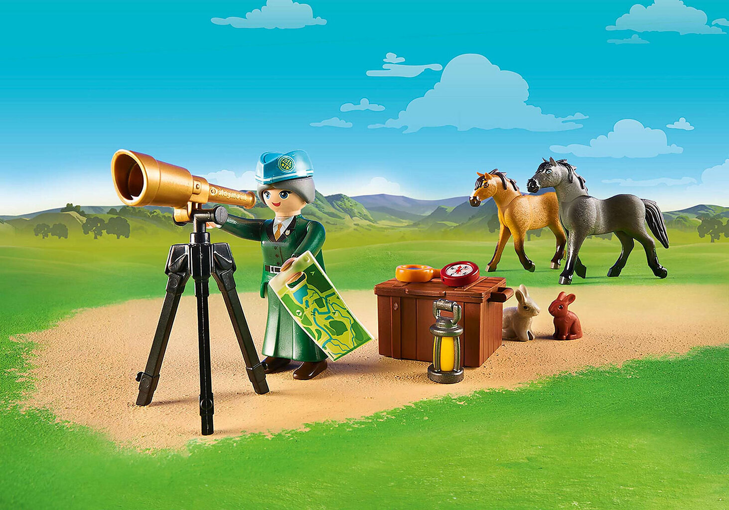 70329 PLAYMOBIL® DreamWorks Spirit Vasaros stovykla kaina ir informacija | Konstruktoriai ir kaladėlės | pigu.lt