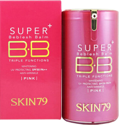 BB veido kremas Skin79 Super+ Beblesh Balm 40 g, Hot Pink kaina ir informacija | Veido kremai | pigu.lt