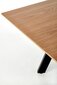 Išskleidžiamas stalas Halmar Capital 2, rudas/juoas kaina ir informacija | Virtuvės ir valgomojo stalai, staliukai | pigu.lt
