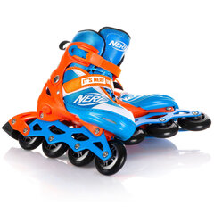 Ролики Spokey Hasbro Nerf Strive, 28-32, синие/оранжевые цена и информация | Роликовые коньки | pigu.lt