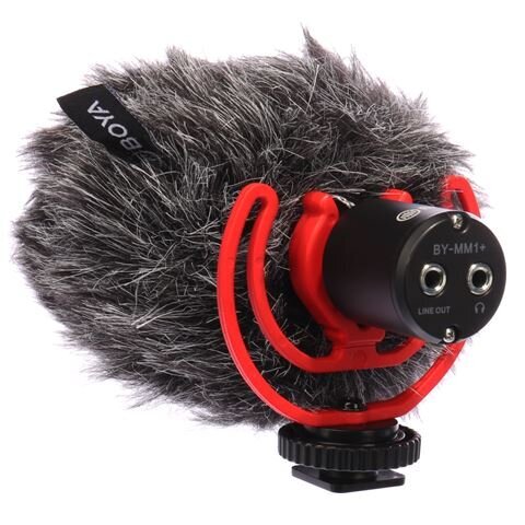 Boya mikrofonas BY-MM1+ kaina ir informacija | Mikrofonai | pigu.lt