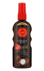 Purškiamas apsauginis sausas aliejus nuo saulės Cabana SPF20 100 ml kaina ir informacija | Kremai nuo saulės | pigu.lt