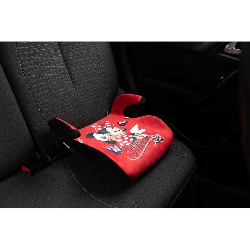 Automobilinė kėdutė-paaukštinimas Pelytė Minė (Minnie Mouse), 15-36 kg kaina ir informacija | Autokėdutės | pigu.lt