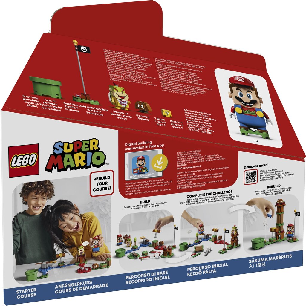 71360 LEGO® Super Mario Nuotykių su Mario pradinis rinkinys kaina ir informacija | Konstruktoriai ir kaladėlės | pigu.lt