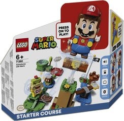71360 LEGO® Super Mario Базовый набор приключений с Марио цена и информация | Конструкторы и кубики | pigu.lt