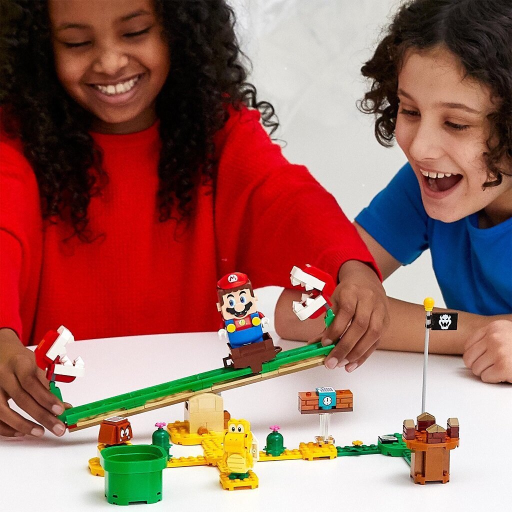 71365 LEGO® Super Mario Augalų piranijų čiuožynės papildymas kaina ir informacija | Konstruktoriai ir kaladėlės | pigu.lt